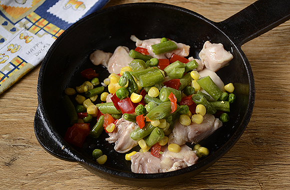 гречка с курицей и овощами рецепт фото 3